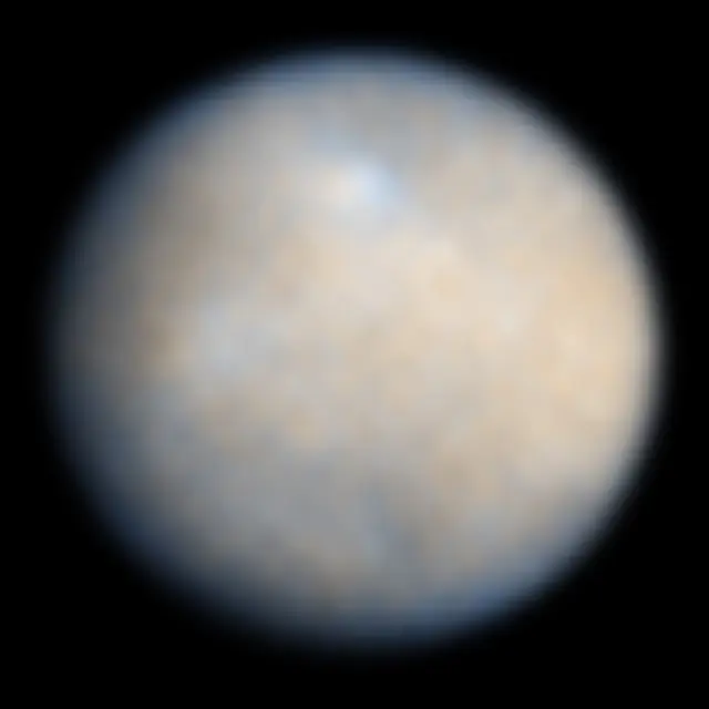 Photograph of 1 Ceres, a main-belt asteroid.