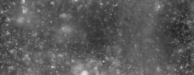 Photograph of Callisto, a moon of Jupiter.