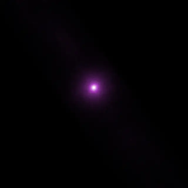 Photograph of GRS 1915+105, a stellar-mass black hole in Aquila.