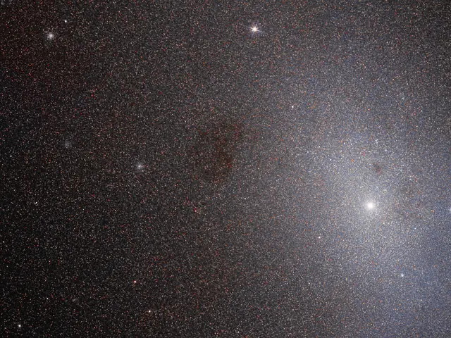 Photograph of M110, an elliptical galaxy E in Andromeda.