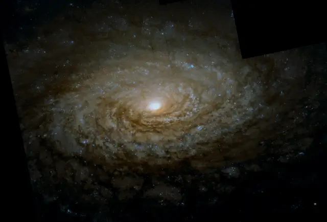 Hubble Space Telescope image of Sunflower Galaxy, a spiral galaxy Sbc in Canes Venatici.