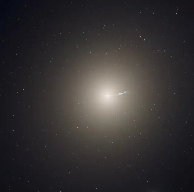 Hubble Space Telescope image of Virgo Galaxy, an elliptical galaxy E in Virgo.