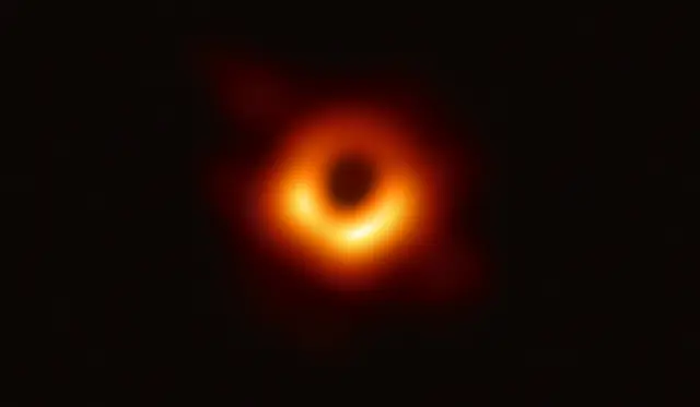 Event Horizon Telescope image of M87*, a supermassive black hole in Virgo.