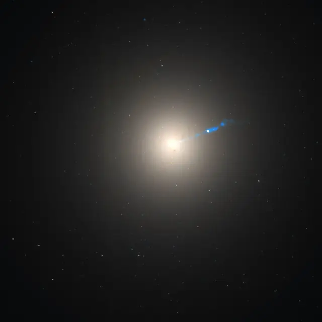 Hubble Space Telescope image of M87*, a supermassive black hole in Virgo.