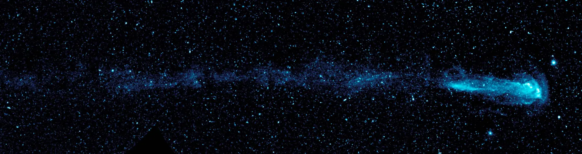Photograph of Mira, an M5/6IIIe red giant in Cetus.