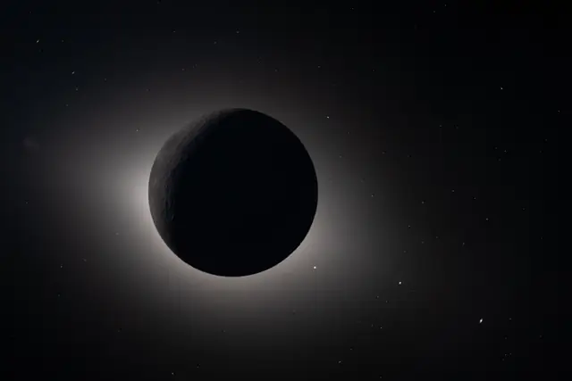 Photograph of the Moon, a moon of Earth.