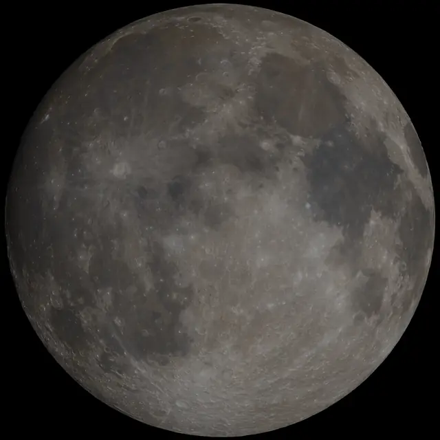 Photograph of the Moon, a moon of Earth.