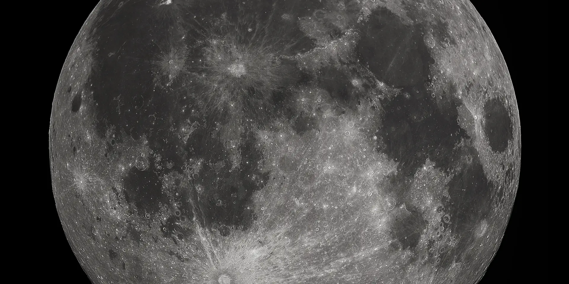 Photograph of the Moon, a moon of Earth.