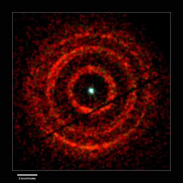 Photograph of V404 Cygni, a stellar-mass black hole in Cygnus.